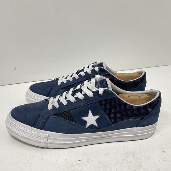 Men’s Converse x Alltimers One Star Pro Skate Sneakers in Navy Blue Size 9.5 - Picture 1 of 9
